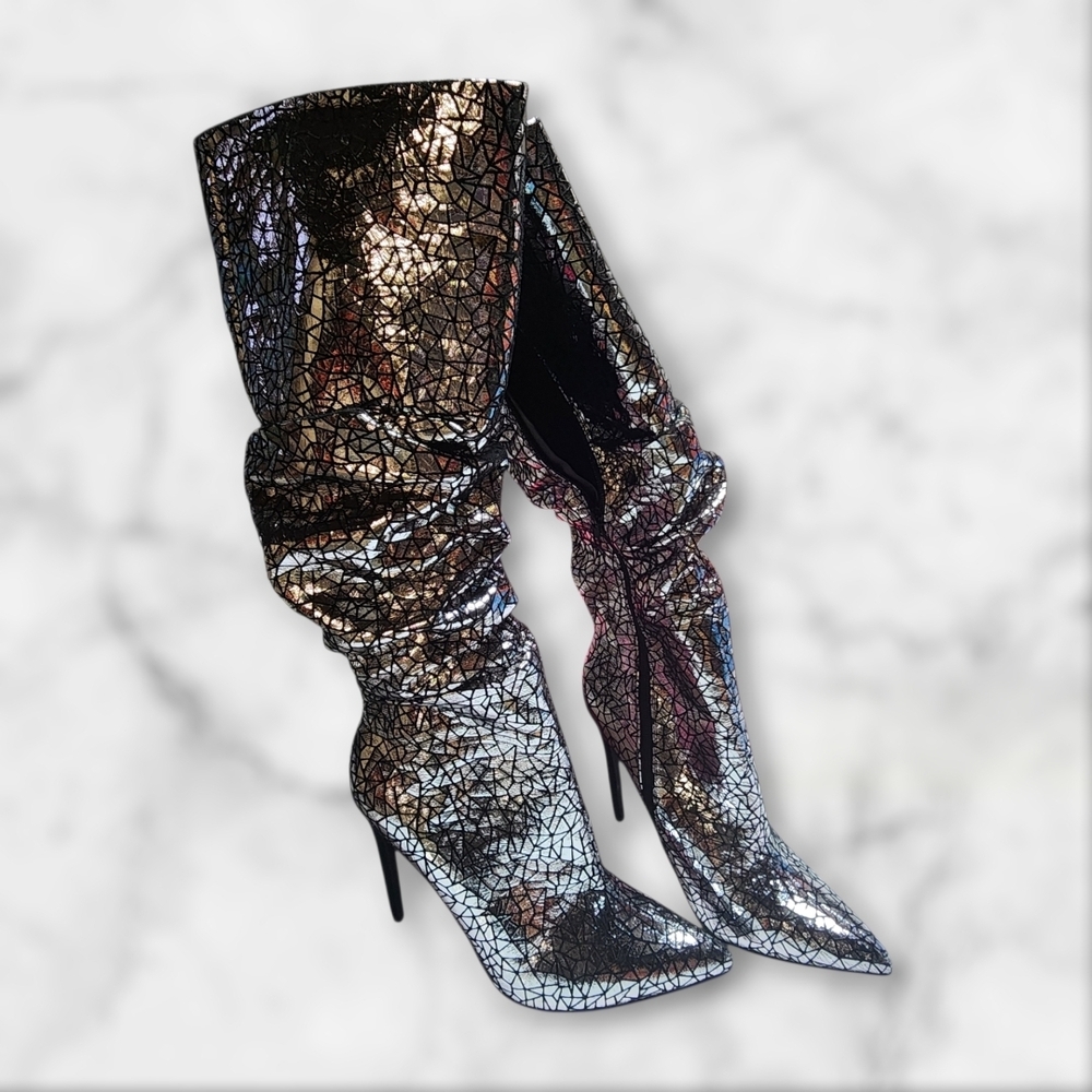 Beckey Slochy Stiletto Boots - Picture 4 of 4